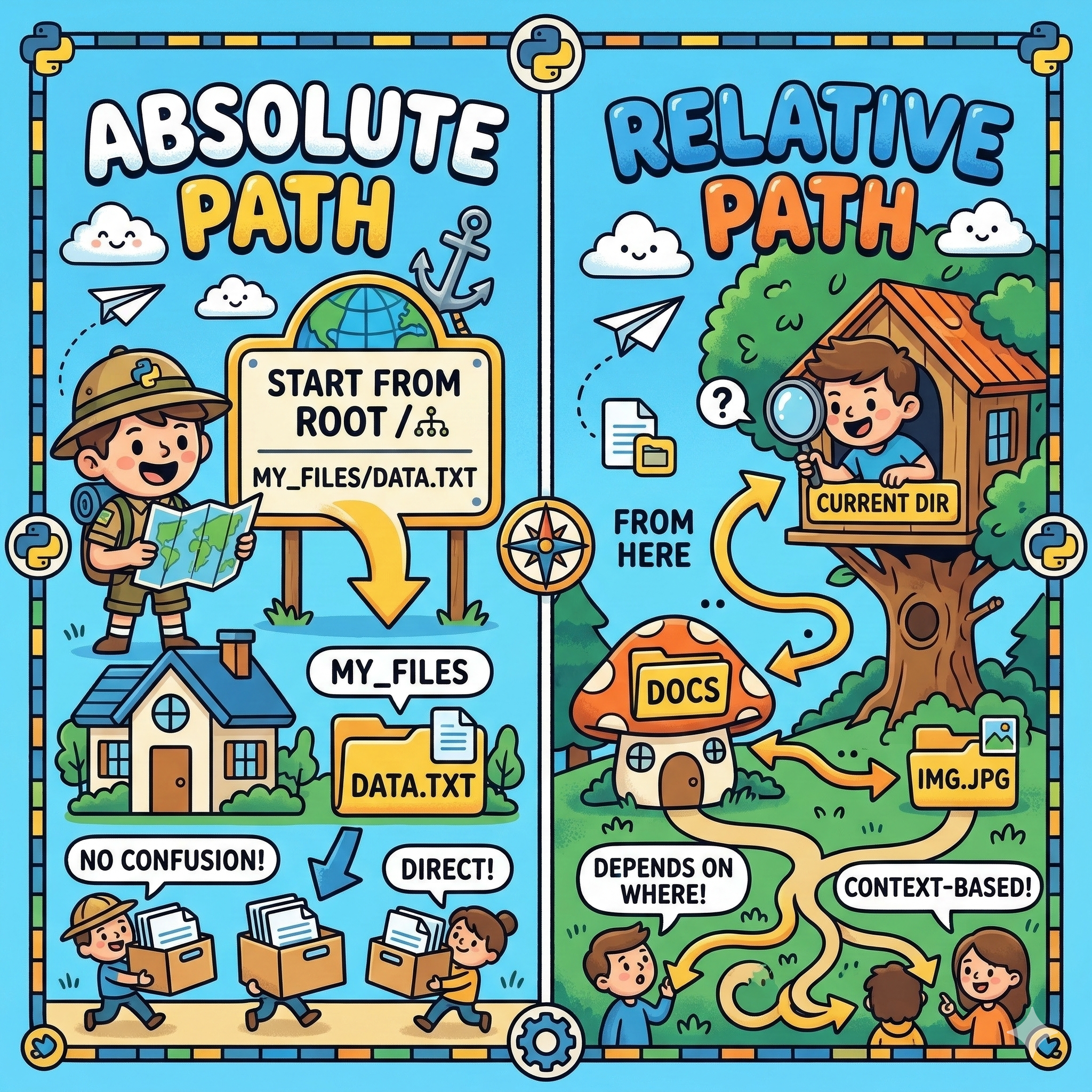 절대 경로와 상대 경로