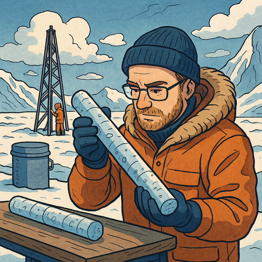 얼음 속에 갇힌 기후의 시간 캡슐을 해독하다