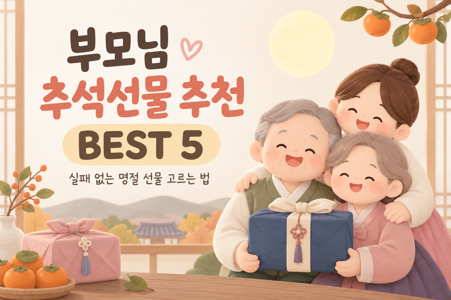 실용적인 명절 선물 모음