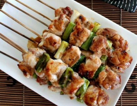 한국의 분식 닭꼬치