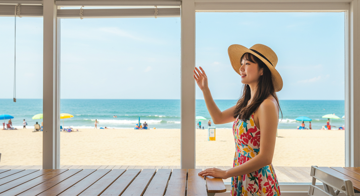 완도 명사십리해변