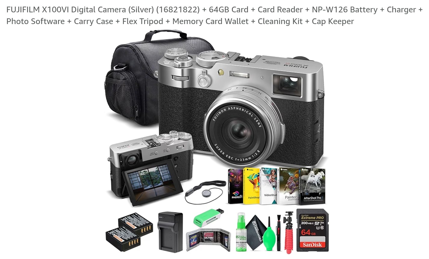 Fujifilm X100VI 프리미엄 카메라