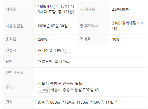 단지정보