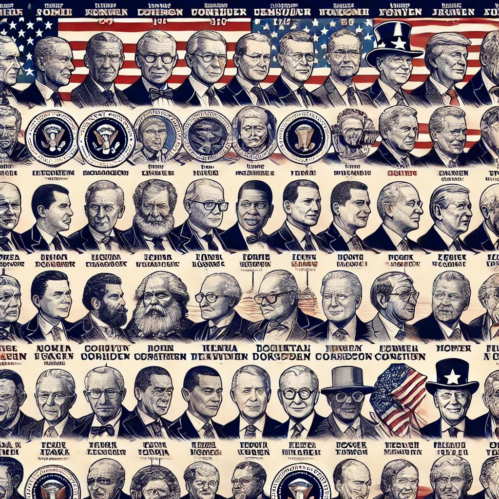 역대 미국 대통령 재임기간