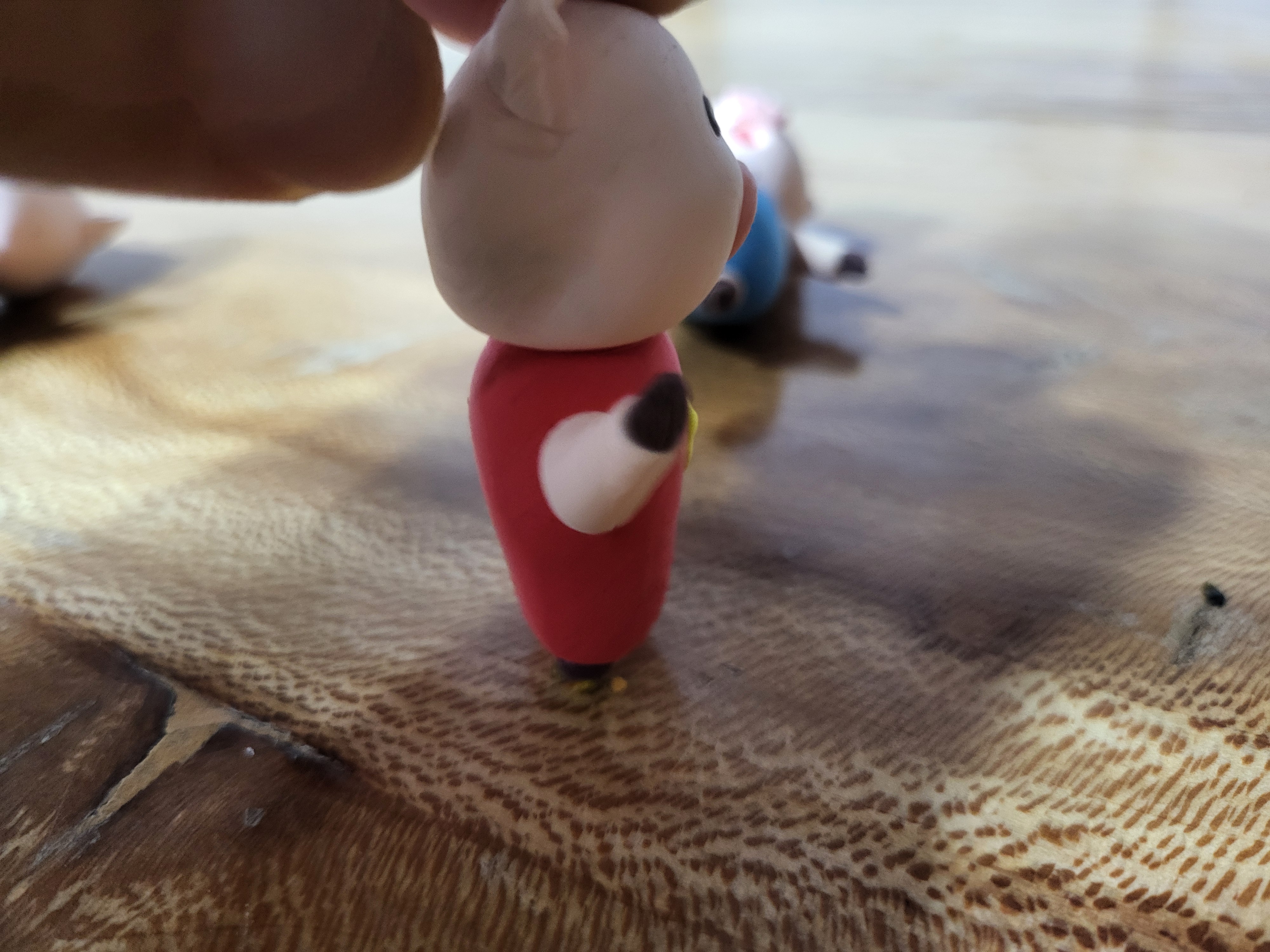 아기돼지삼형제 첫째돼지 미니어처