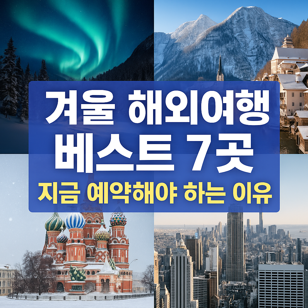 겨울 해외여행 완벽 가이드 확인하기