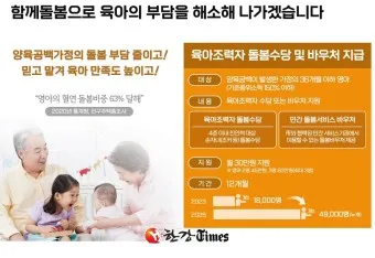 손주 돌보는 조부모 돌봄수당 2025년 지원금_2