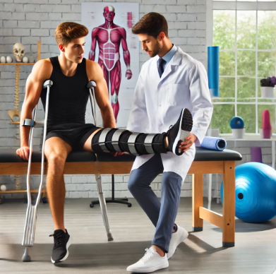 스포츠 재활 관련 이미지