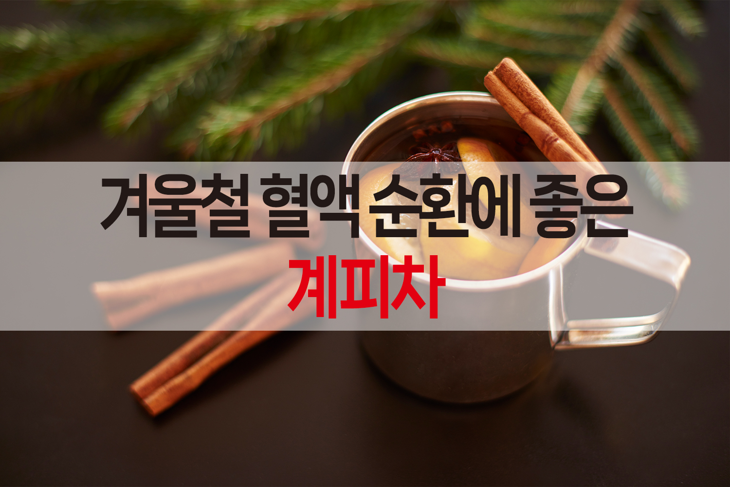 계피차의 효능