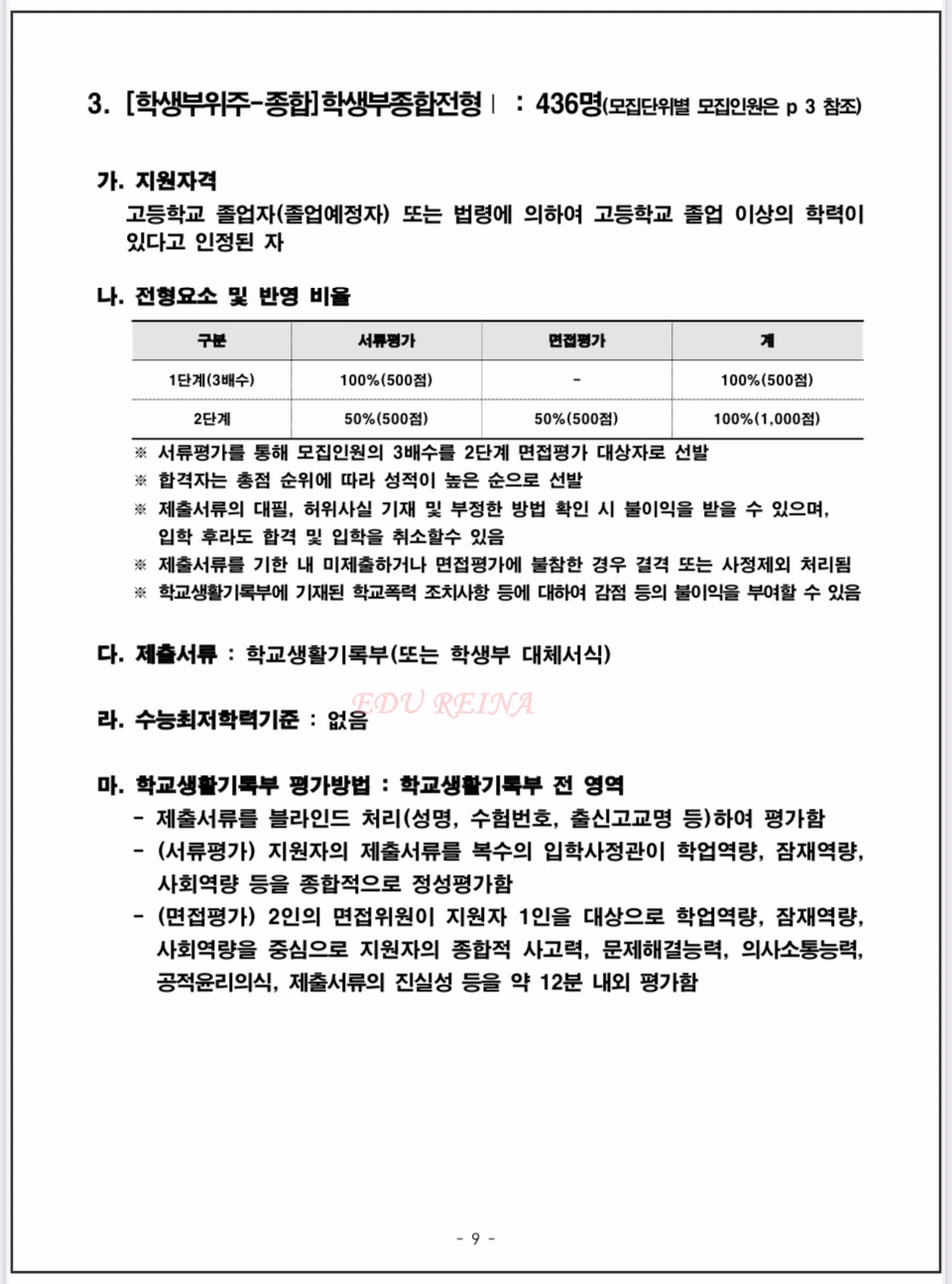 2026서울시립대수시-학생부종합전형I