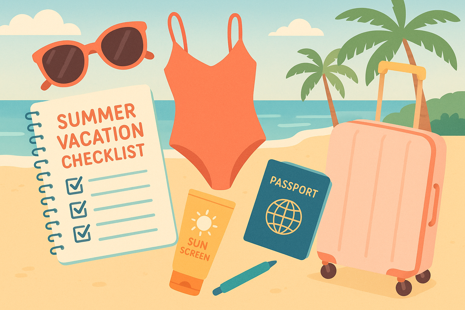 여름 바캉스 준비 체크리스트