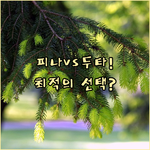 피나스테리드 vs 두타스테리드: 나에..