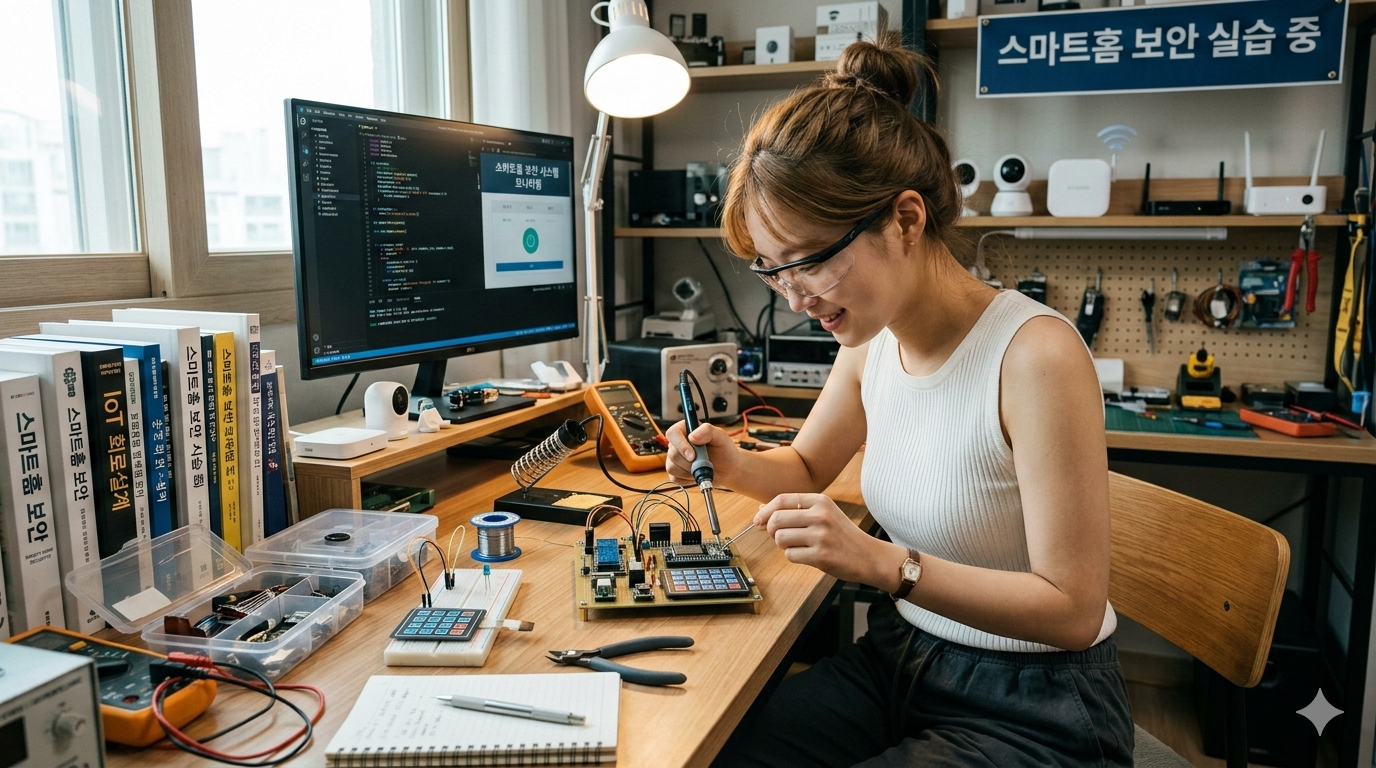 도어락의 비밀: 3x4 키패드와 매트릭스 스캐닝, 그리고 저전력 설계