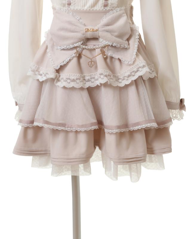 LIZ LISA 리즈리사 빅 리본 캉캉 스커트