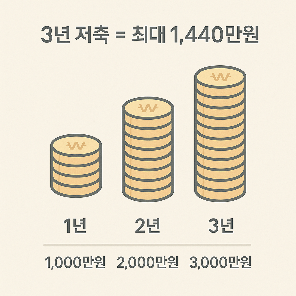 월 10만원 저축하면 1&amp;#44;440만원?! 청년내일저축계좌 완벽 정리
