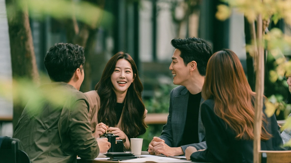 주말 짧은 시간을 활용해 모임에 참여하는 직장인
