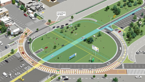 도로 설계 이미지입니다.