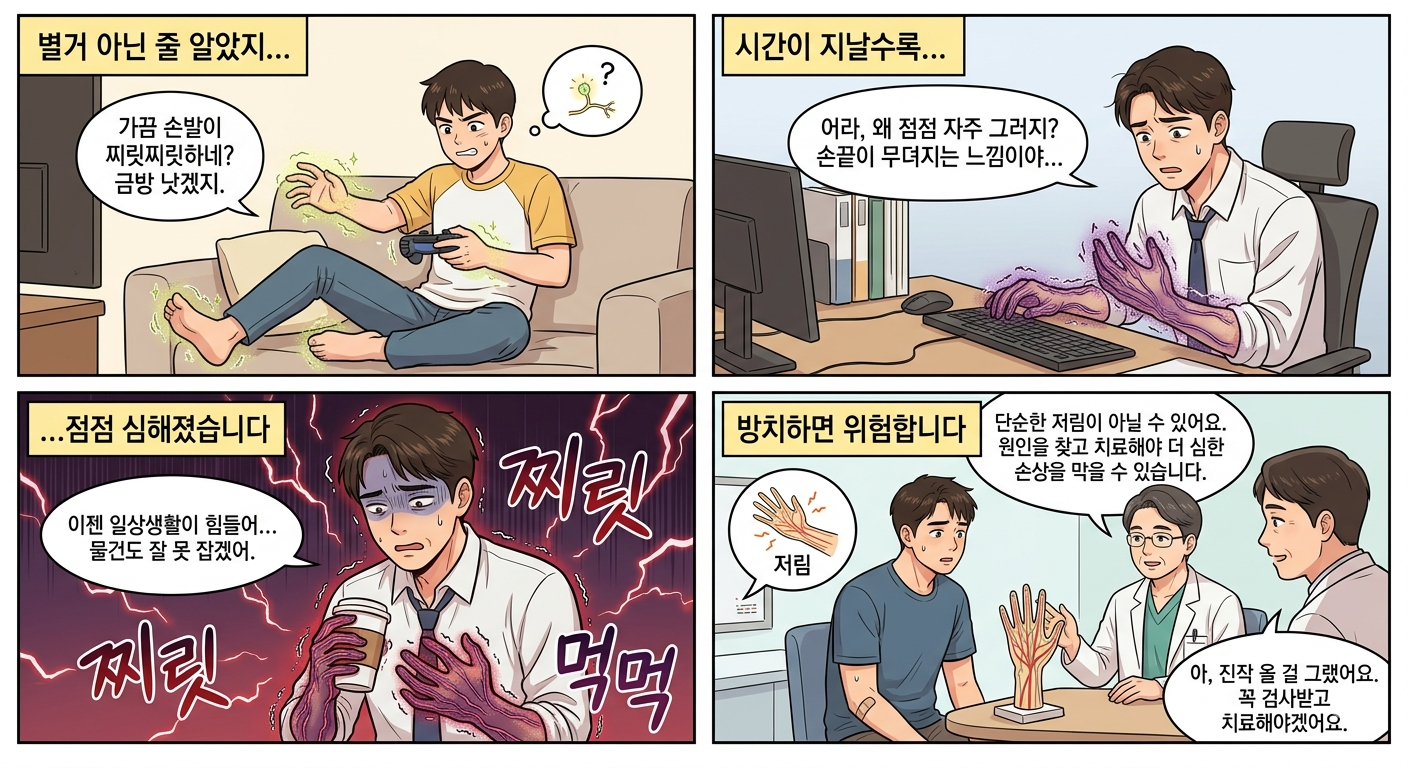 별거 아닌 줄 알았던 손발 저림