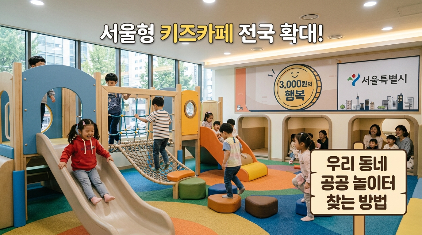 서울형 키즈카페 전국 지자체로 확대