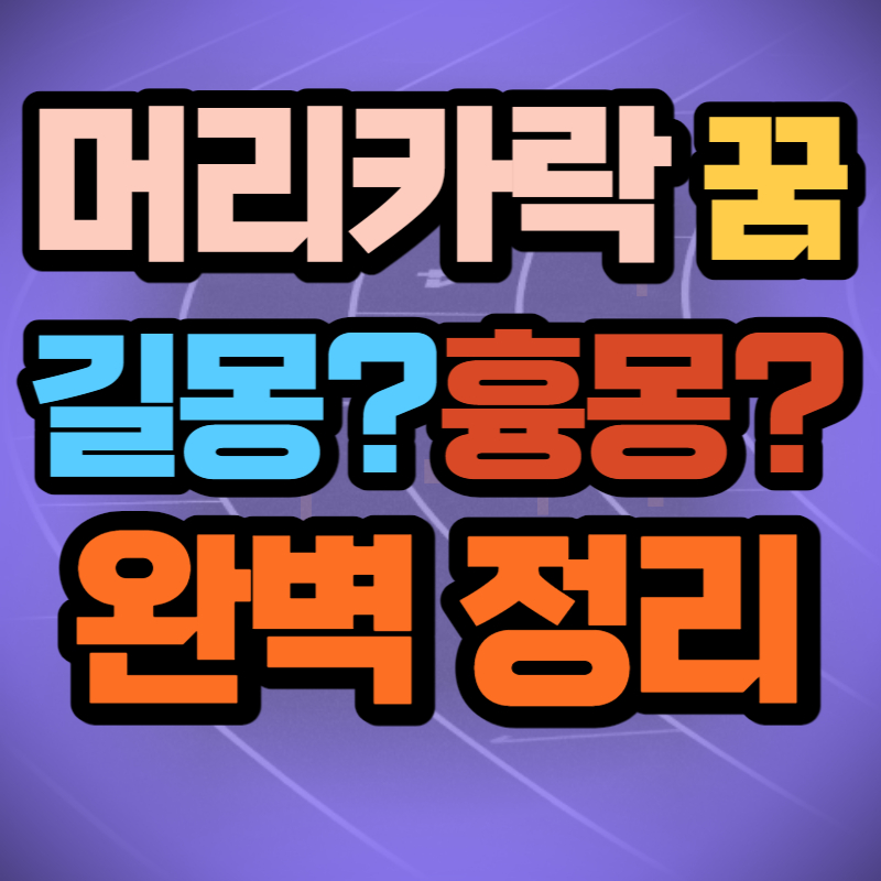 머리카락 꿈 (1)