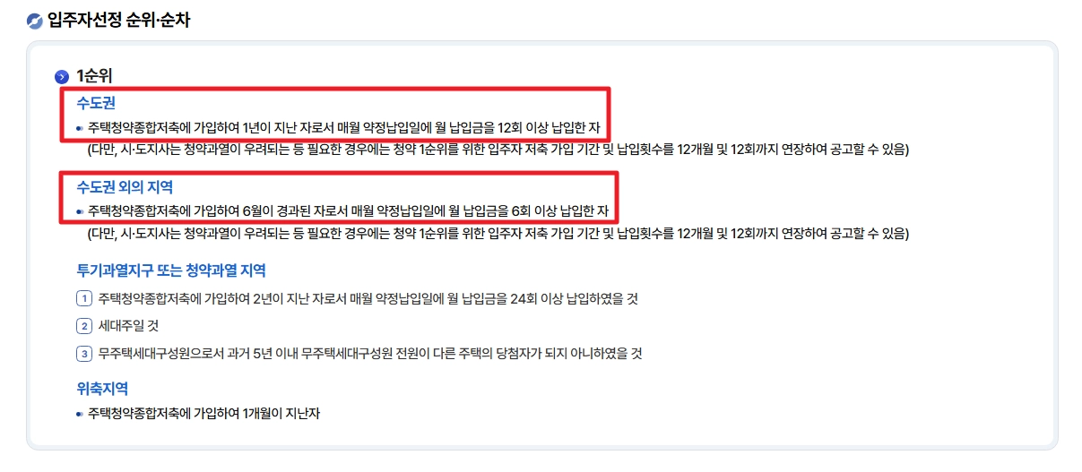 공공분양 청약조건 신청방법 혜택3분확인