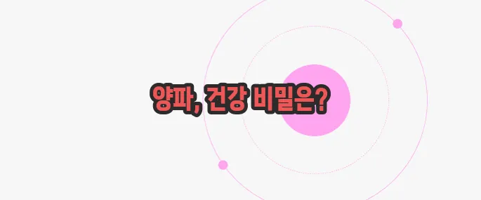 양파 효능 궁금한 점, 풀어보죠