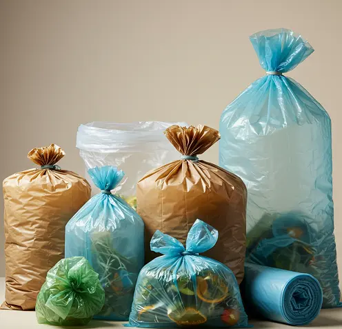 음식물 쓰레기 봉투에 비닐01