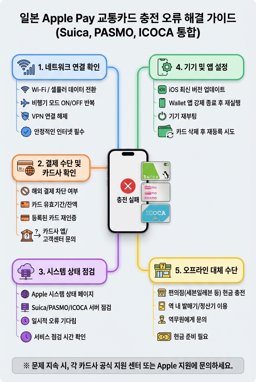 아이폰 애플지갑에서 스이카 충전(Add Money) 화면