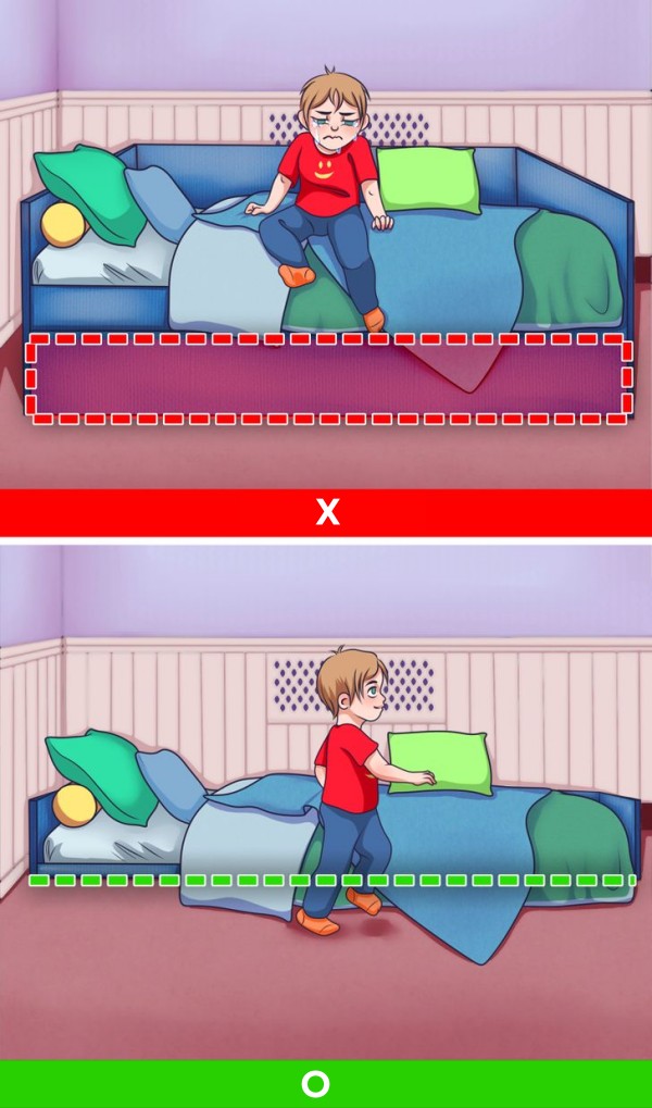 어린이 침대 사이즈 인테리어