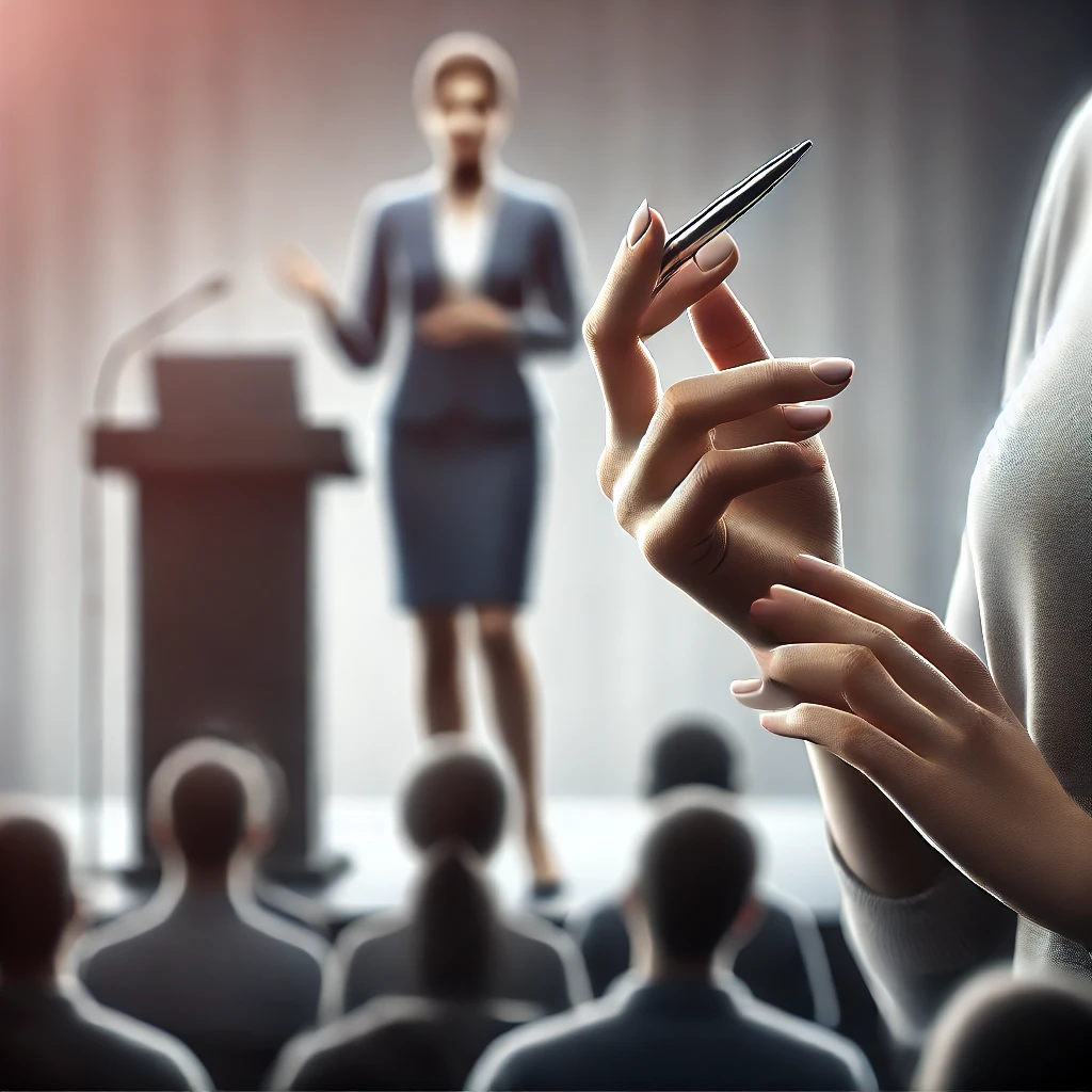 발표 중 손 떨림과 다리 떨림을 줄이는 효과적인 방법