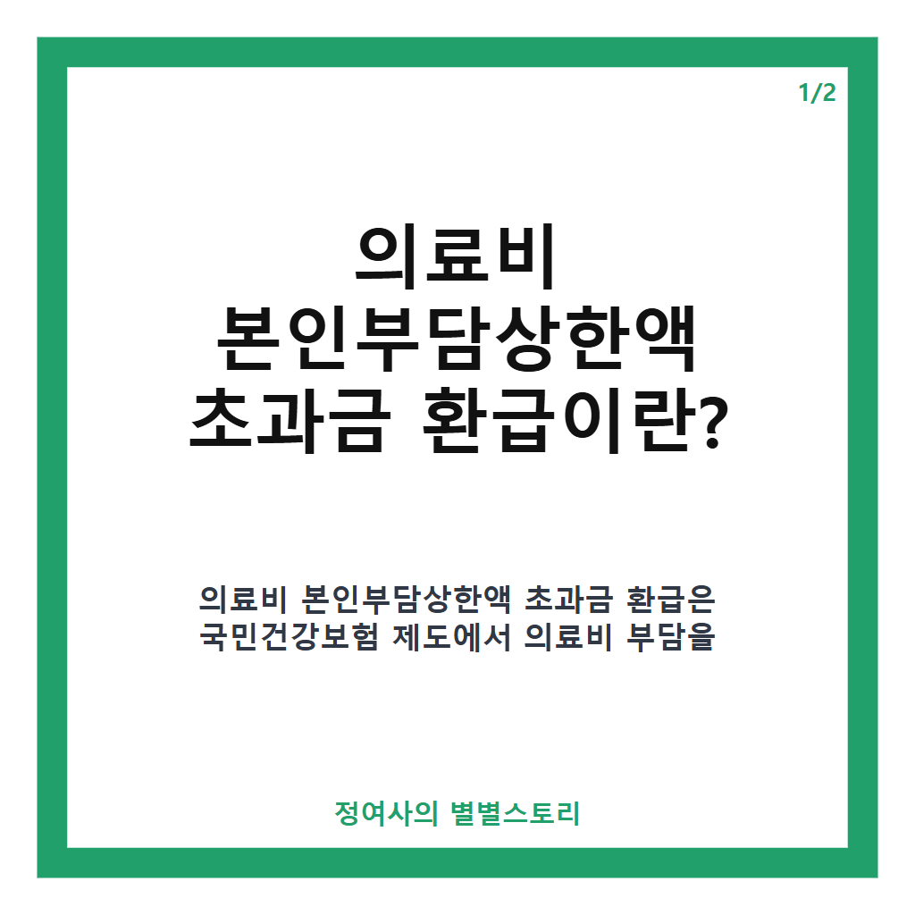 의료비 본인부담상한액 초과금 환급: 226만 명이 평균 136만 원 돌려받는 방법과 신청 안내 카드뉴스 1
