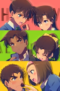 명탐정 코난에 등장하는 커플들 사진