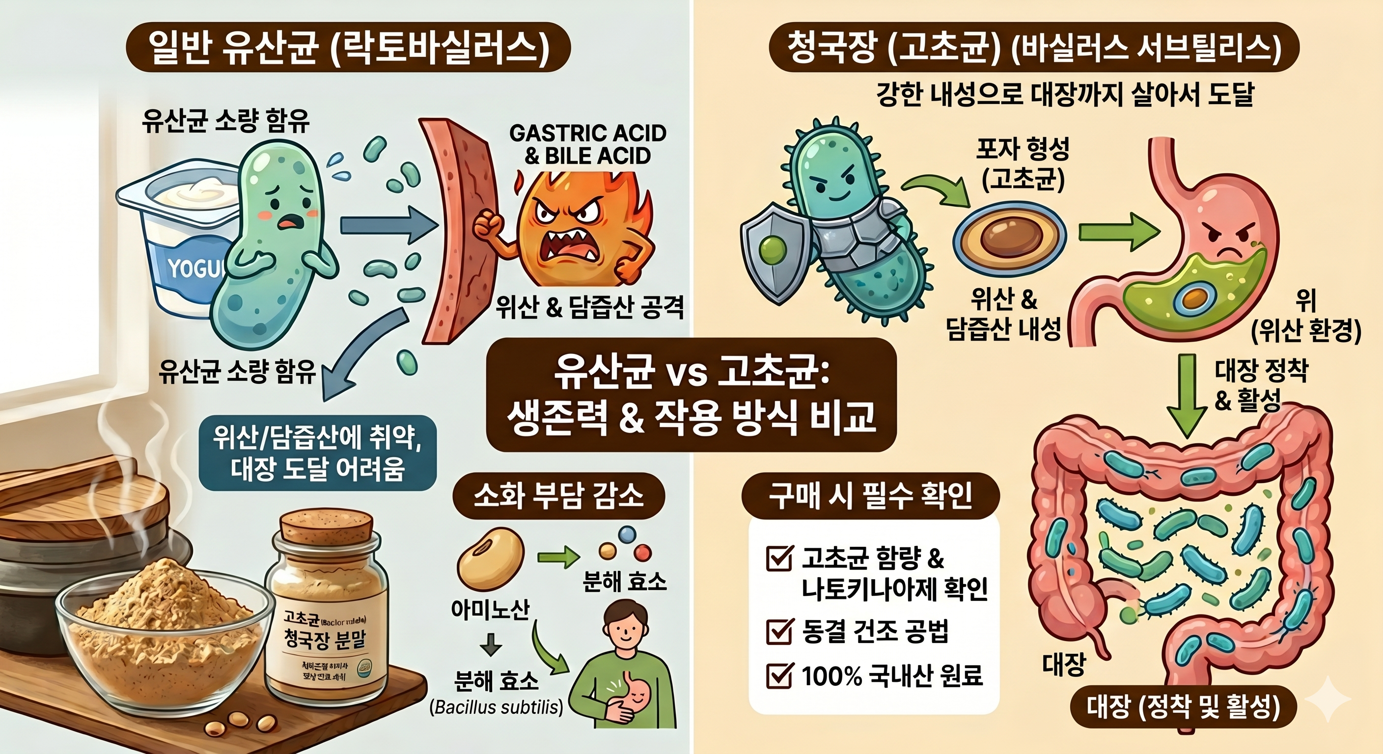 청국장 고초균