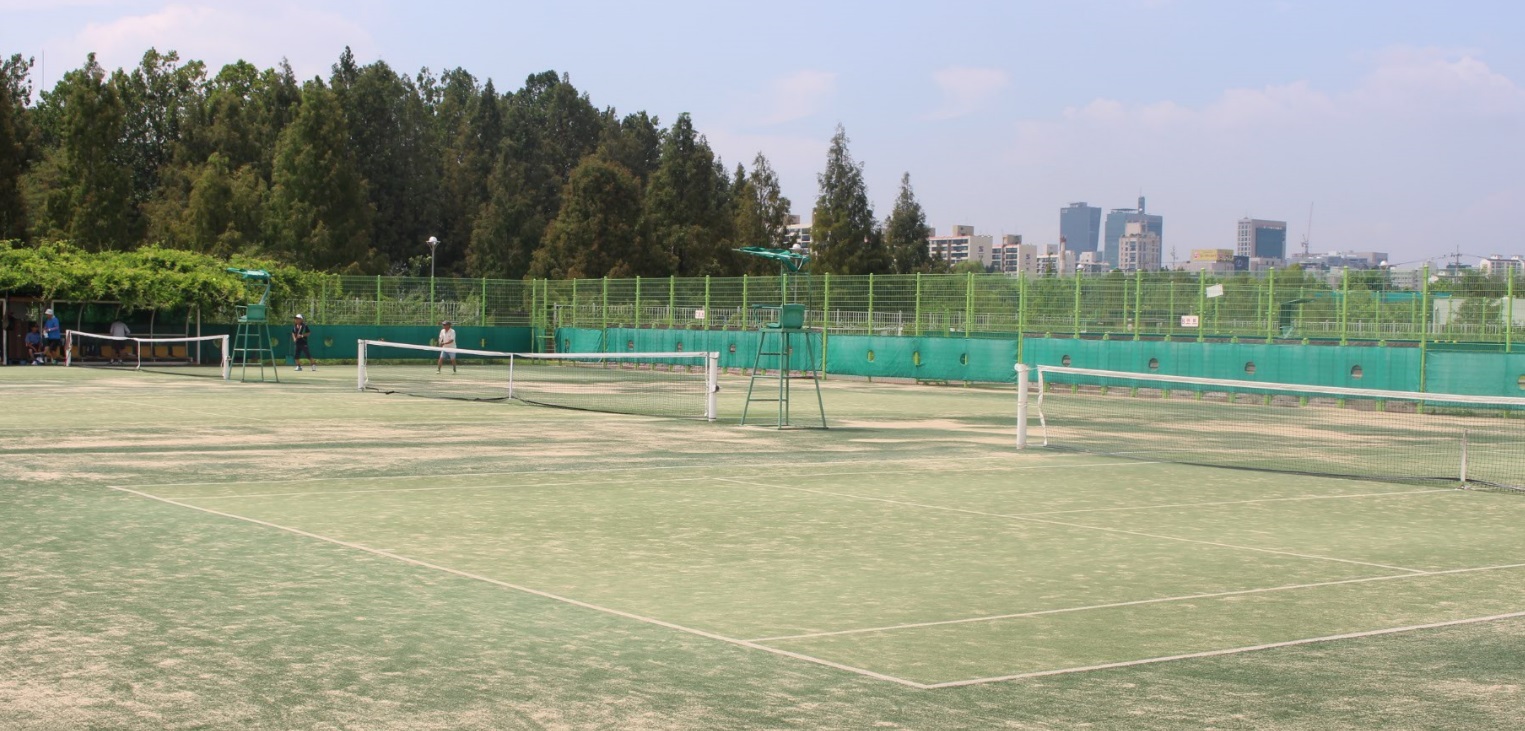 탄천체육시설 마루공원 축구장 테니스장