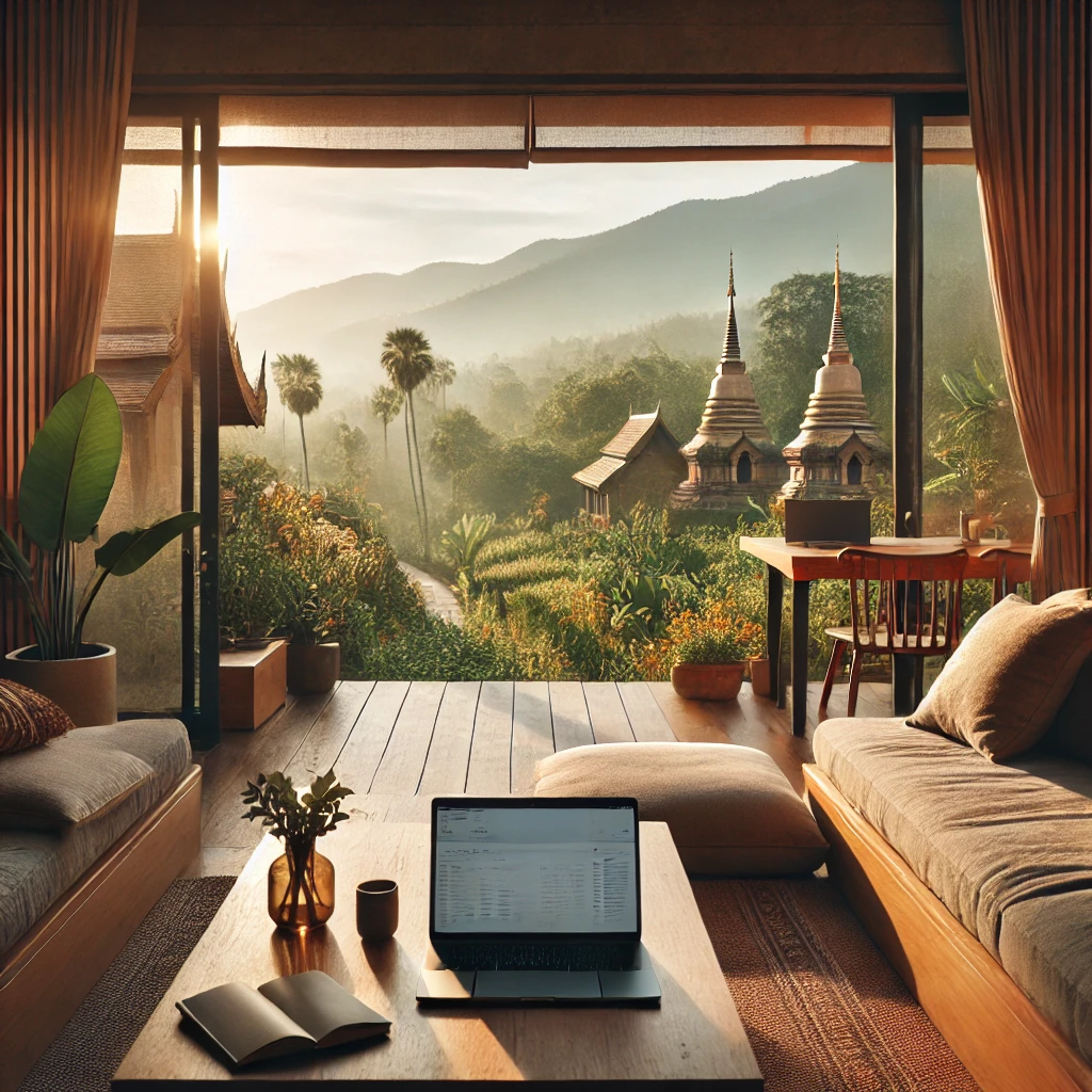 치앙마이 한달살기 이미지