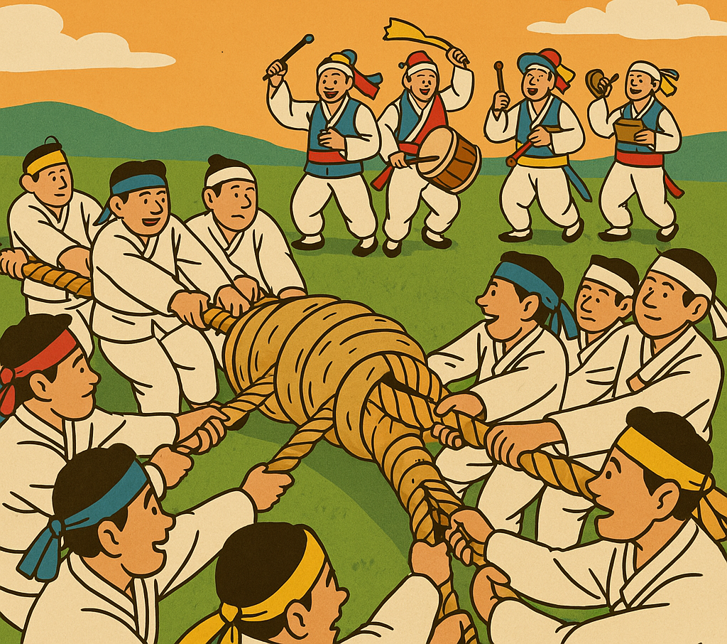 기지시줄다리기 축제