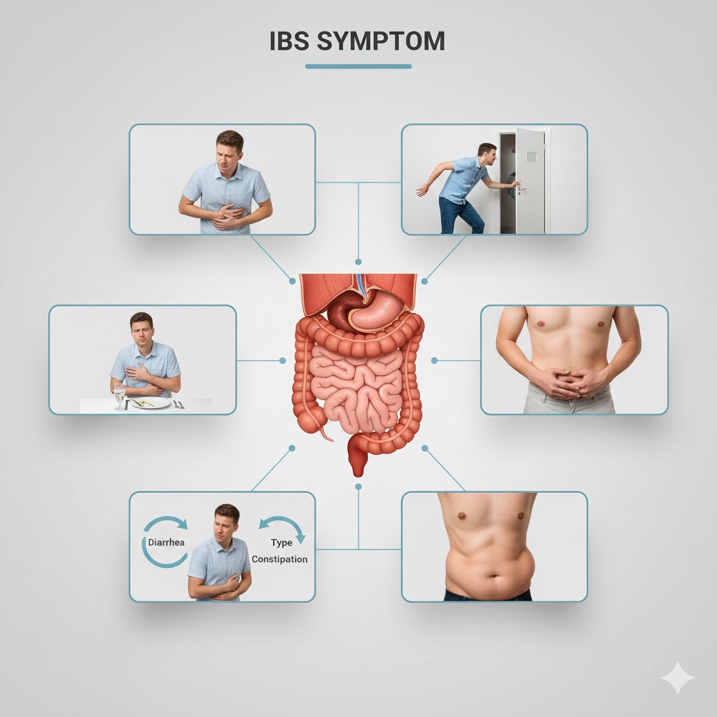 과민성대장증후군 주요 증상 6가지