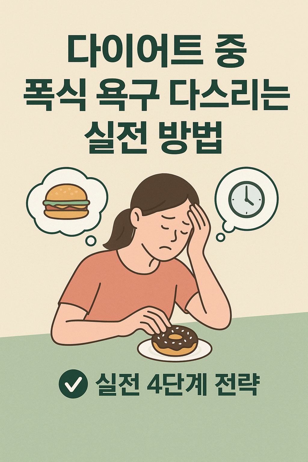 다이어트의 끝 7 - 다이어트 중 폭식 욕구 다스리는 실전 방법