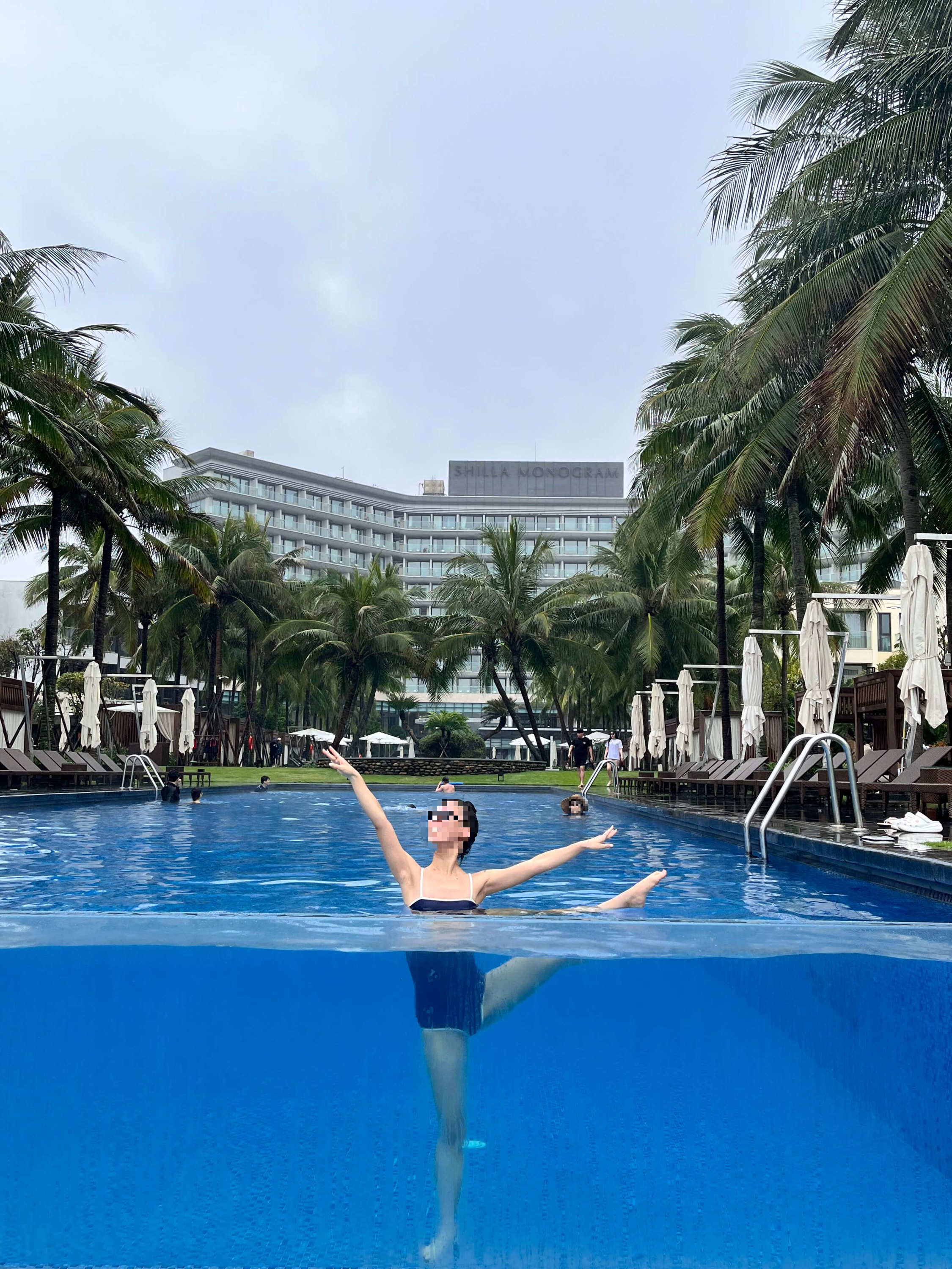 신라모노그램 다낭 수영장