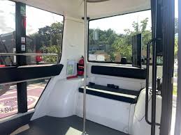 자율주행셔틀 내부모습