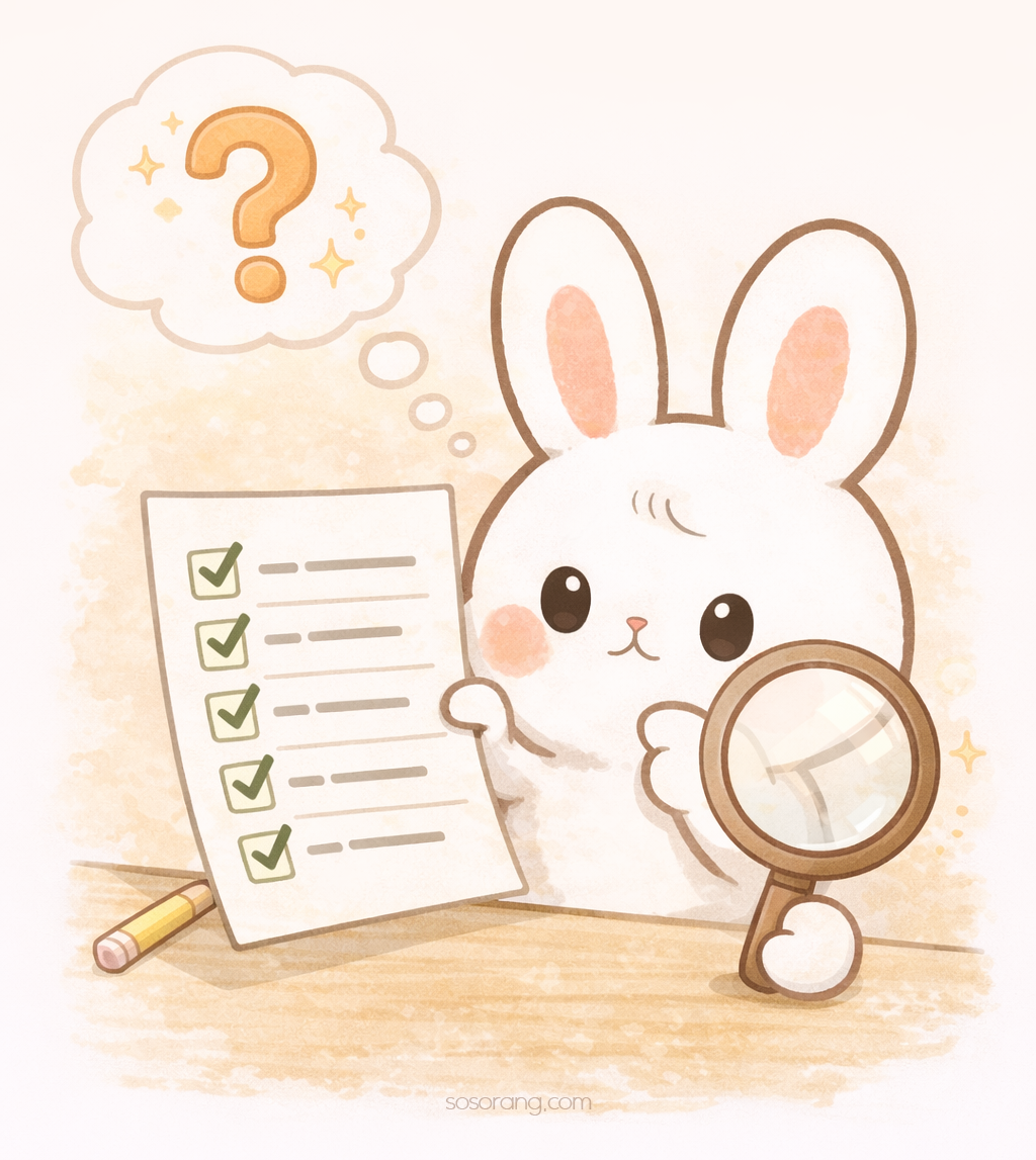 기초연금 재산 기준 초과 여부를 확인하는 체크리스트 설명