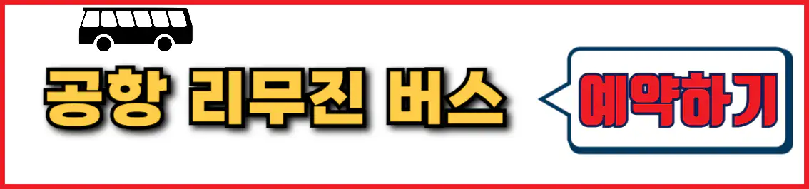 동대구 인천공항 리무진 버스 예약