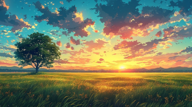 챗지피티 지브리 지브리풍 애니메이션 그림 그리기