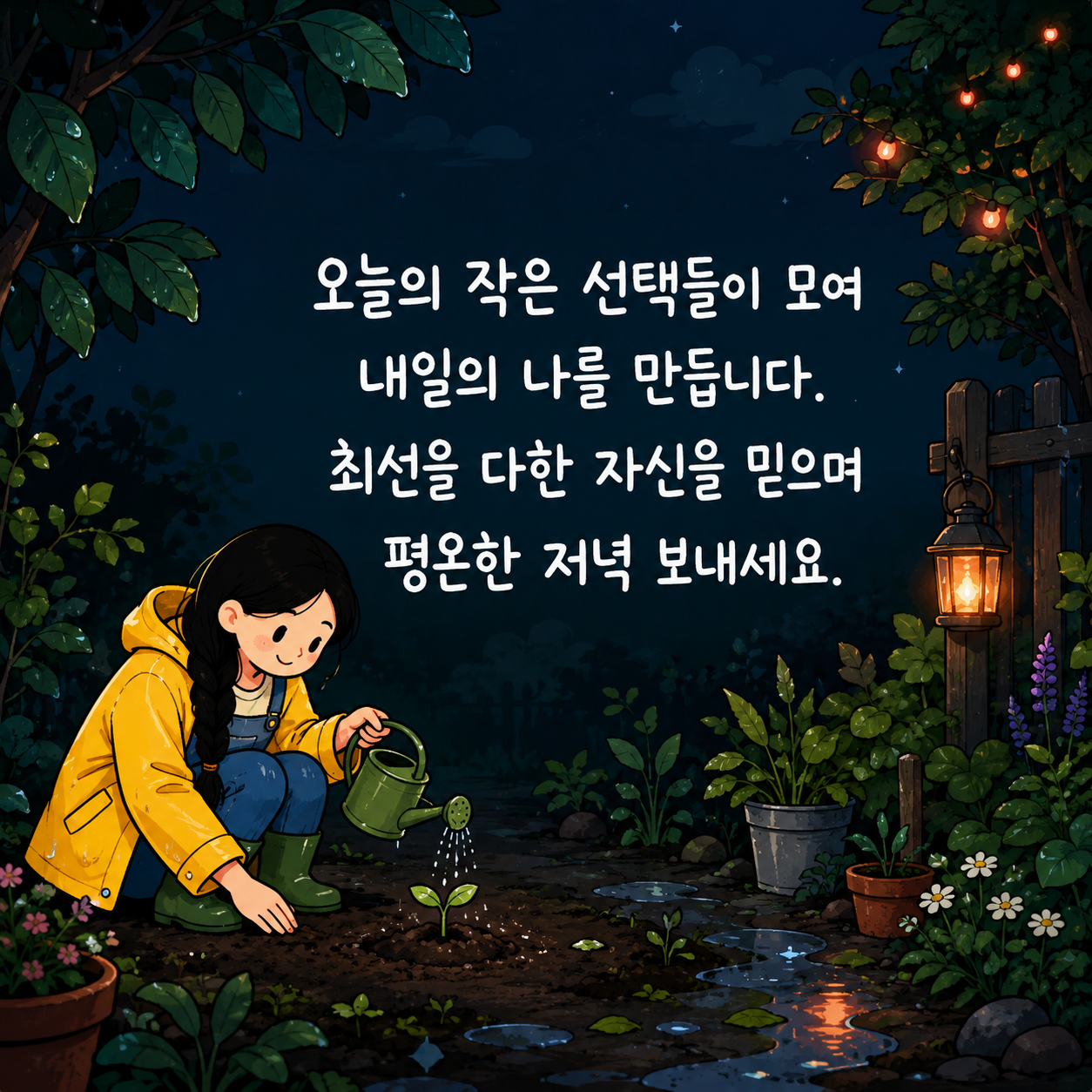 저녁 인사말 문구 이미지 글귀 모음