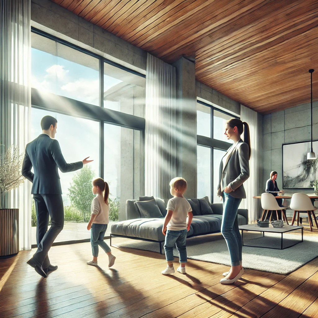 부동산 매매 시 세금 관련 그림