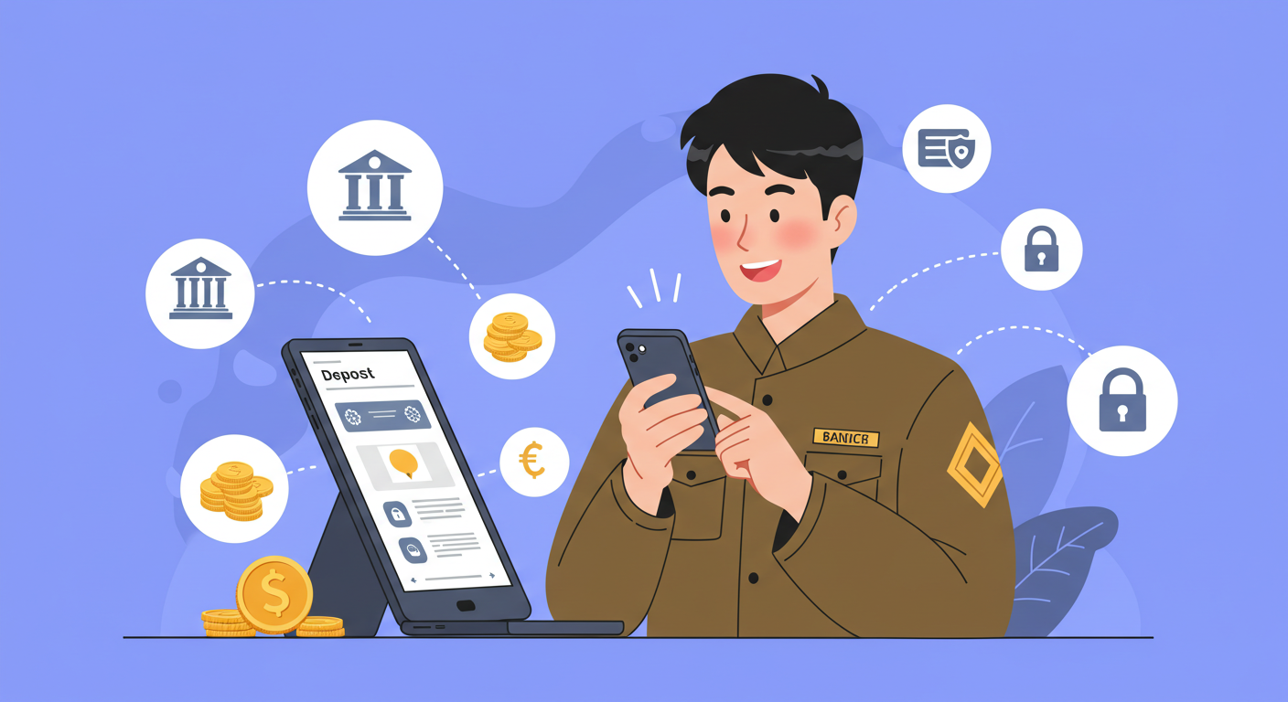 전역후재테크, 병사적금
