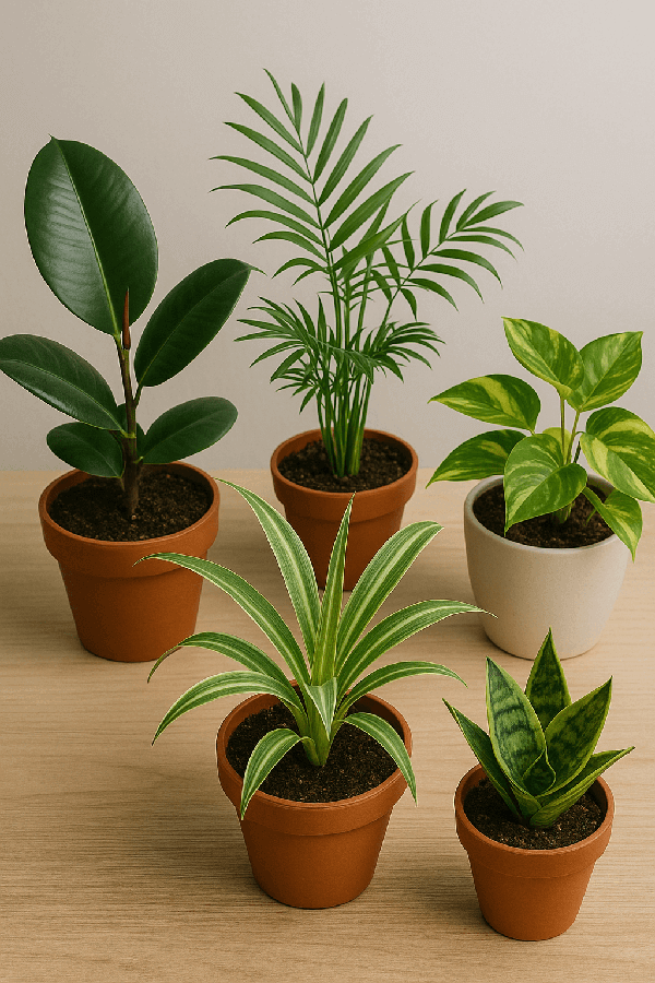 초보자에게 특히 추천하는 관리 쉬운 공기정화 식물