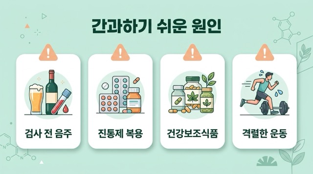 ALT 수치 높을 때 놓치는 부분 음주 약 영양제 운동 추세