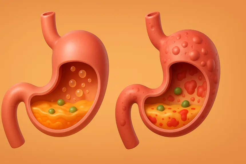 위암 증상 잦은 방귀