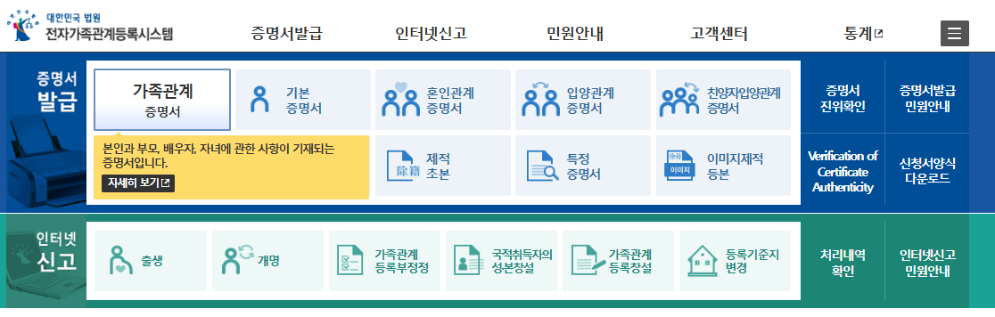 기본증명서 인터넷발급 꿀팁